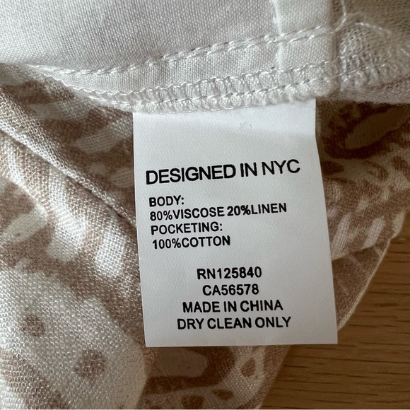 INTERMIX Piper Printed Poplin Romper - Picture 6 of 12